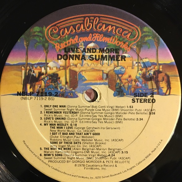 Donna Summer - “Live And More” Vinyl 2xLP - Picture 5 of 7